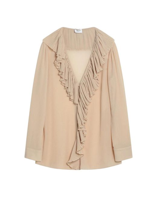 Blouses Saint Laurent de color Natural