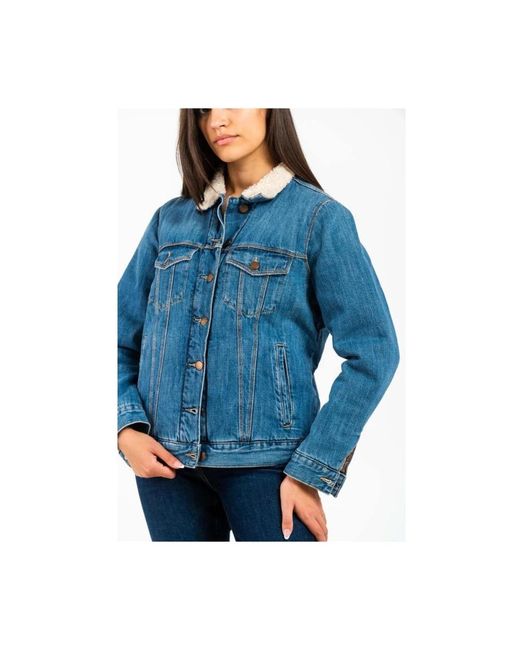 Gas Denim Jacket in het Blue
