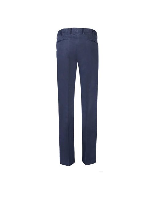Incotex Chinos in het Blue voor heren