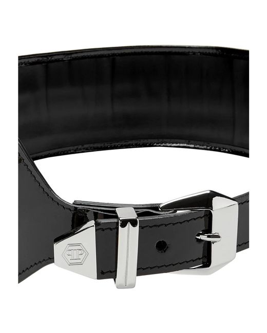 Philipp Plein Leopard Riem in het Black