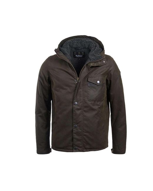 Barbour Black Winter Jackets for men