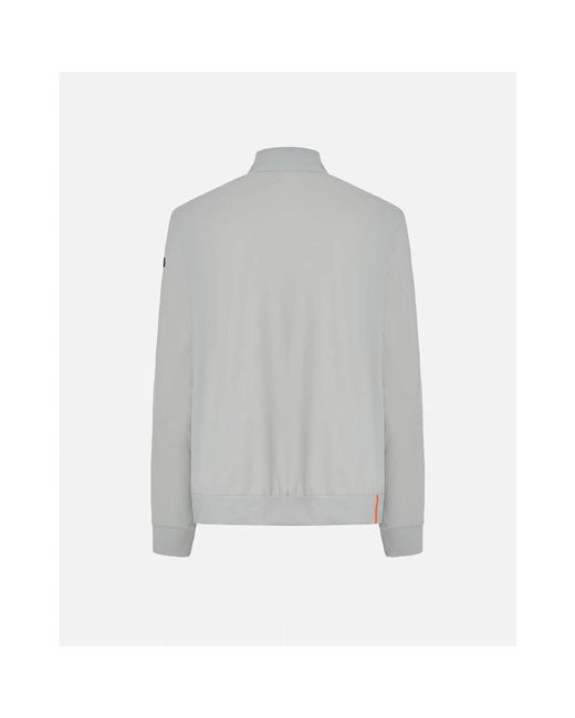 Rrd Jassen ,Grijs ,Polyester Full Zip Fleece Jacket in het Gray voor heren