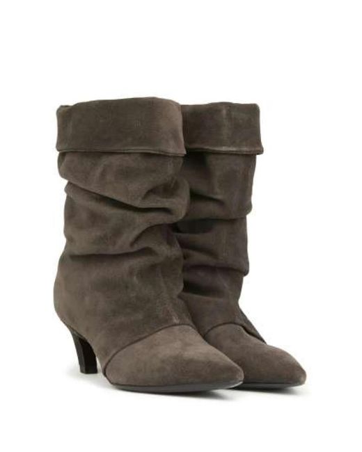 Ash Green Heeled Boots