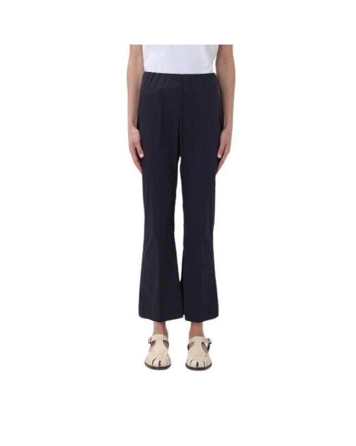 Cropped Trousers Liviana Conti de color Blue
