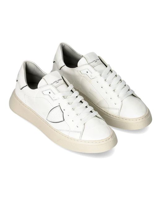 Philippe Model White Sneakers for men