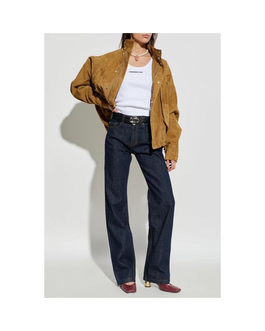 Casablanca Blue Straight Jeans