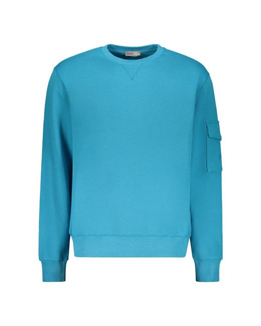 Herno Blue Sweatshirts for men