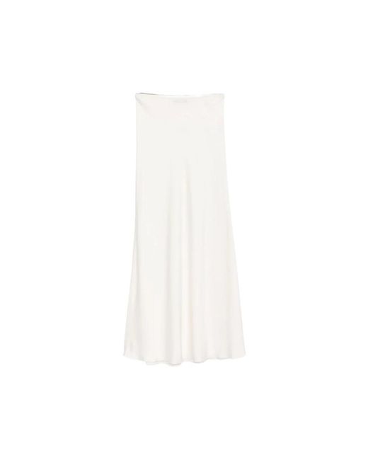 Fabiana Filippi White Midi Skirts