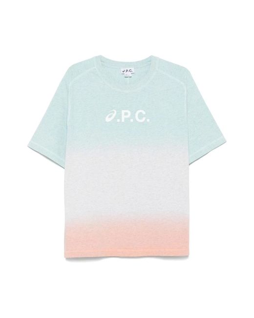 T-Shirts A.P.C. de hombre de color Blue