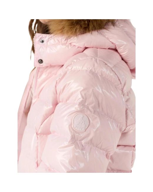 J.O.T.T Parka Luxe Laquee in het Pink
