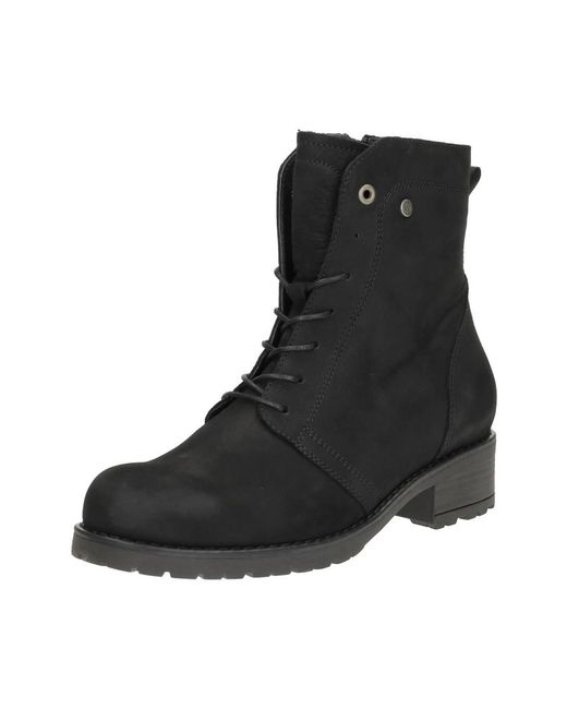 Wolky Black Quinta Ankle Boot