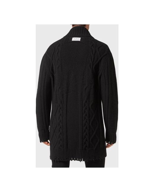 Cardigans Philipp Plein de hombre de color Black