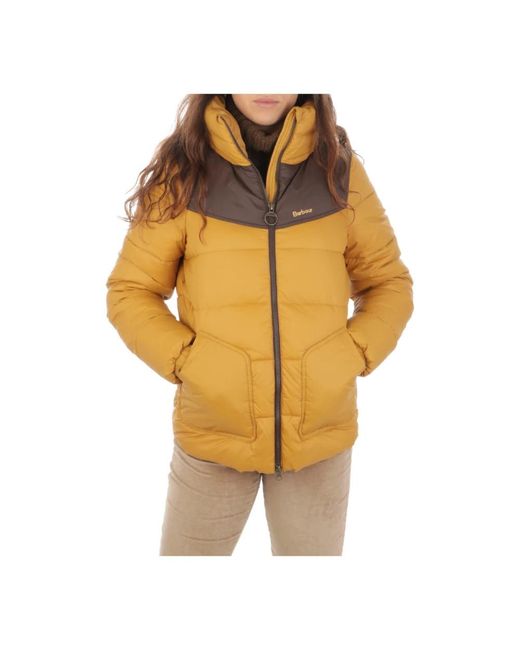 Barbour Yellow Down Jackets