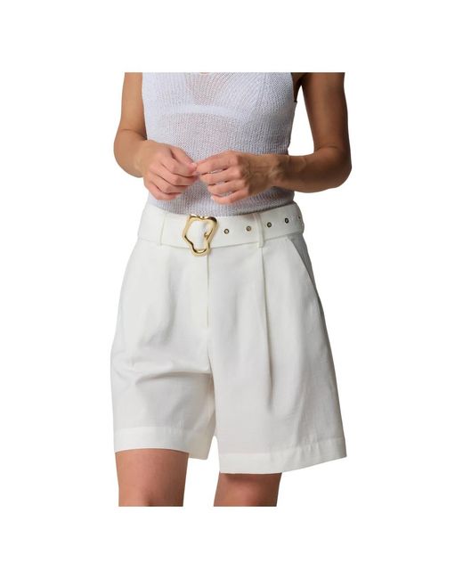 Casual Shorts Kocca de color White