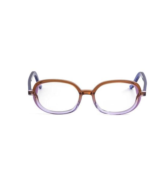 Face A Face Blue Glasses