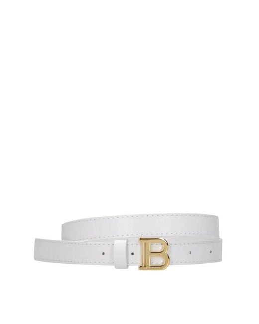 Balmain White Belts