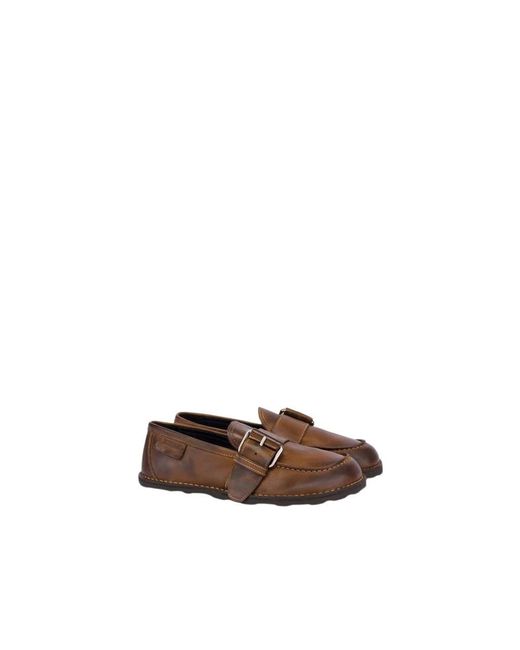 Moschino Brown Loafers for men