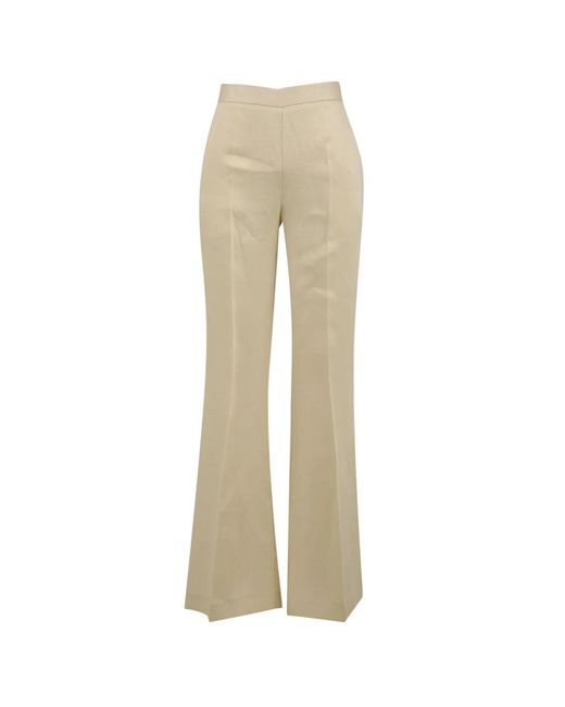 Drumohr Natural Wide Trousers