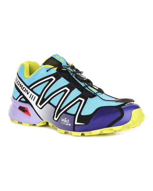 Salomon Blue Sneakers for men