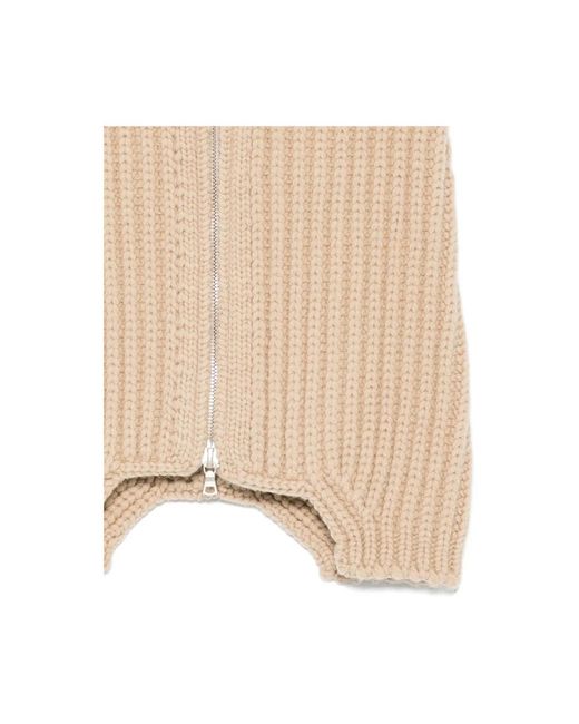 Dries Van Noten Natural Winter Scarves for men