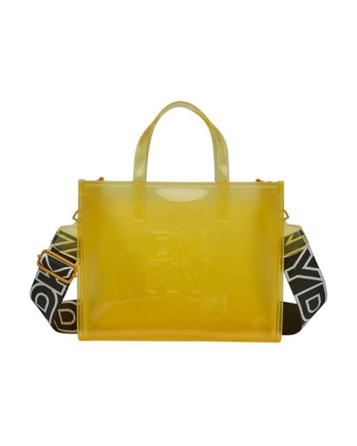 Tote Bags DKNY en coloris Yellow