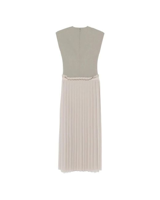 Midi Dresses AMI de color Gray