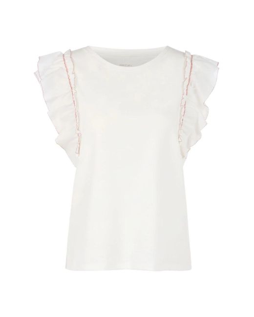 Marc Cain Blouses in het White