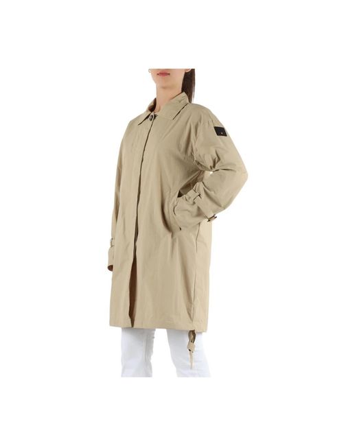 Coats > single-breasted coats Dekker en coloris Natural