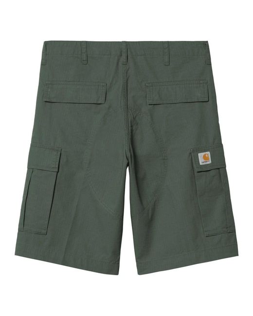 Carhartt Cargo shorts mit reißverschluss und taschen in Green für Herren