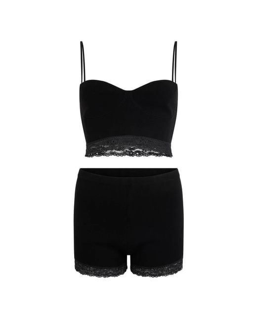 RED Valentino Black Pyjamas