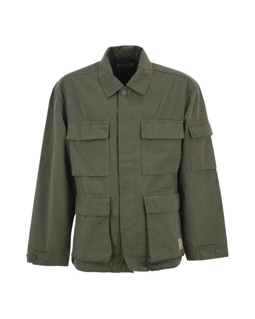 Carhartt Manderson Jacket in het Green voor heren
