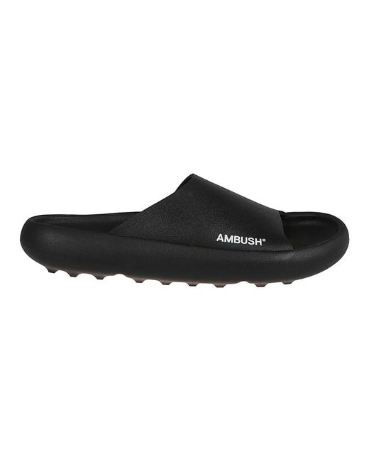 Ambush Black Sliders for men