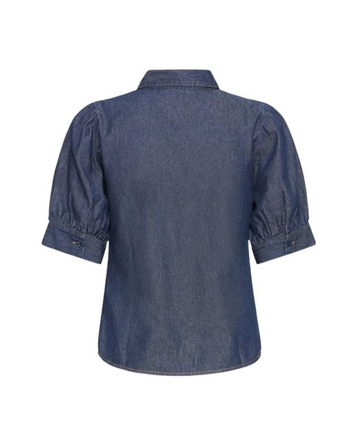 Ichi Blue Denimhemd