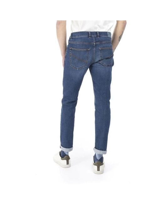 Harmont & Blaine Blue Slim Fit Jeans for men