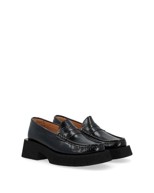 Paloma Barceló Black Loafers