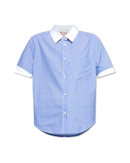 Shirts Marni en coloris Blue