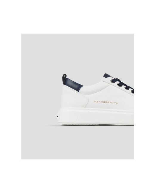 Alexander Smith White Sneakers for men