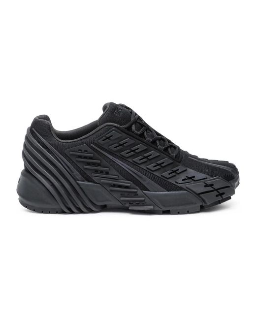 S-prototype low w - sneaker in mesh e gomma di DIESEL in Black