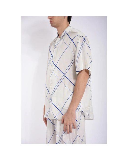 Ih Nom Uh Nit White Short Sleeve Shirts for men