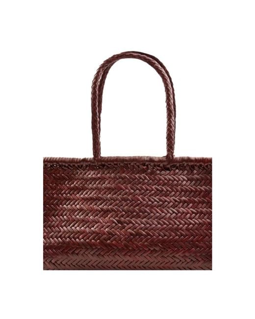 Tote Bags di Dragon Diffusion in Red