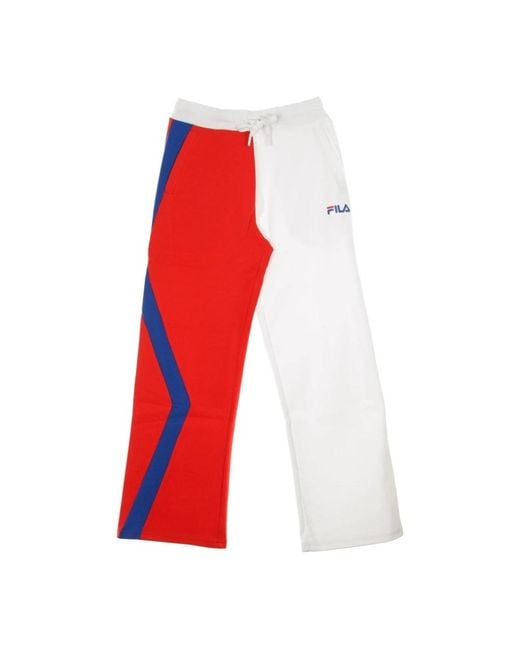 Fila Sweatpants in het Red