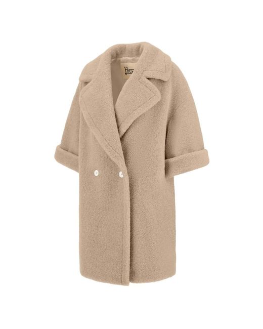 Herno Natural Double-Breasted Coats