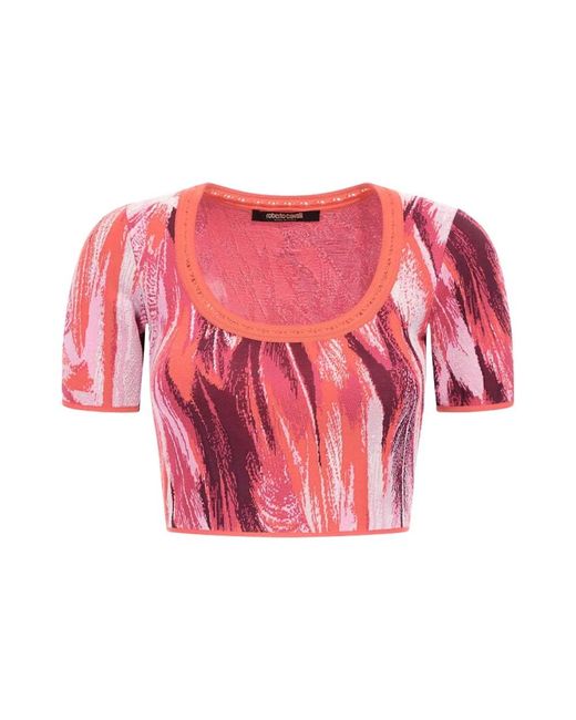 Roberto Cavalli Pink Blouses