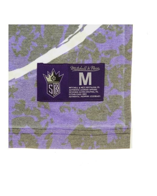 Mitchell & Ness Purple T-Shirts for men