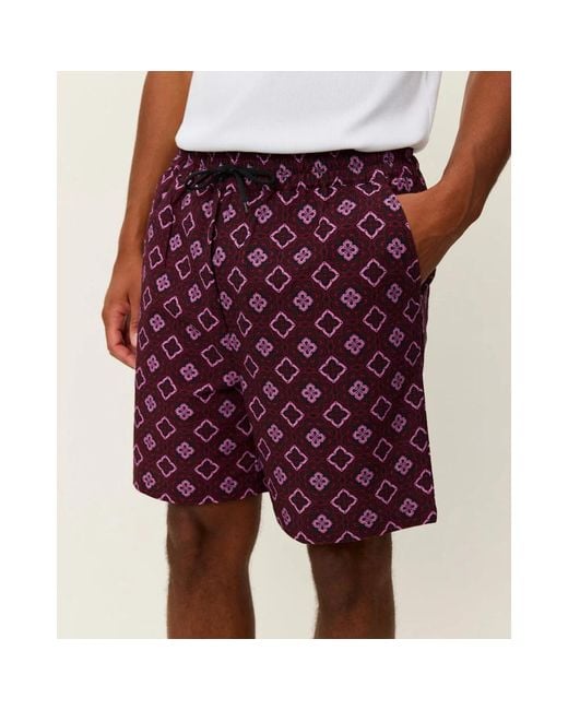 Les Deux Purple Beachwear for men