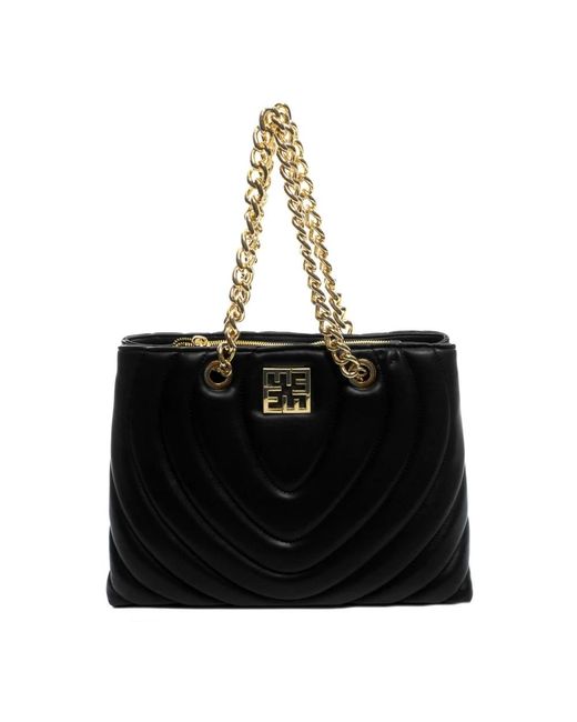 Ermanno Scervino Black Shopping Bags