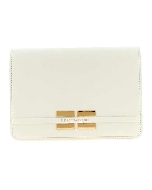 Elisabetta Franchi Natural Cross Body Bags