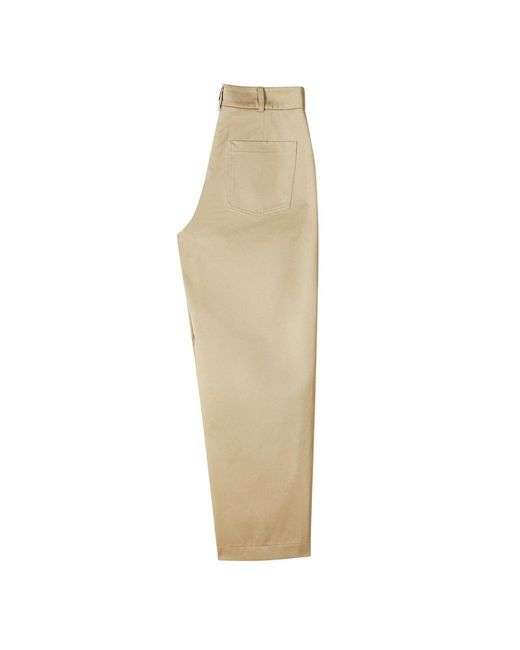 Patrizia Pepe Natural Straight Trousers