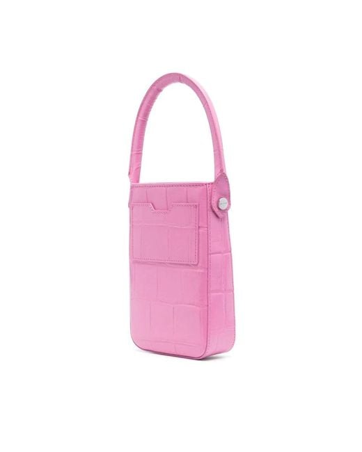 By Far Pink Mini Bags