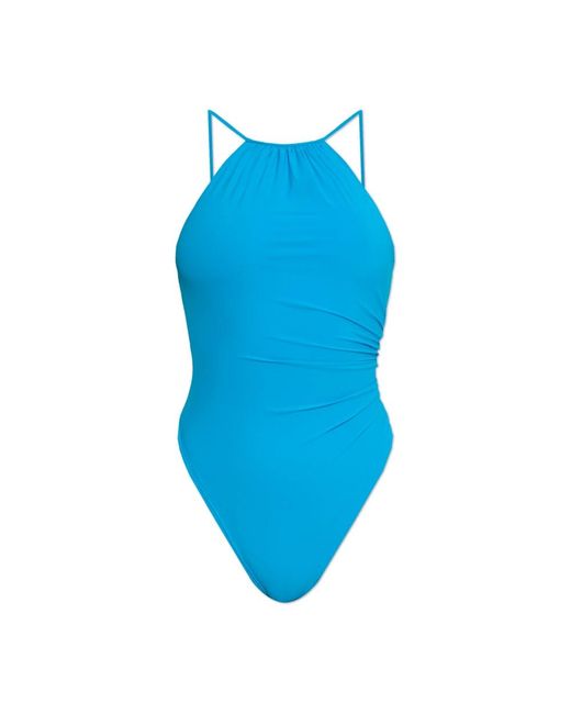 DSquared² Badmode ,Blauw ,Badpak Uit Één Stuk in het Blue